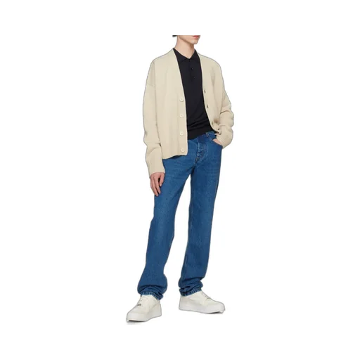 Straight-Leg Slim-Fit Jeans