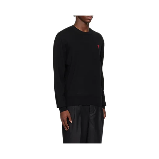 Ami De Coeur Logo Embroidered Knitted Jumper