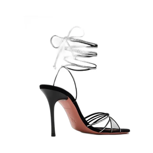 Square Toe High Heel Sandals