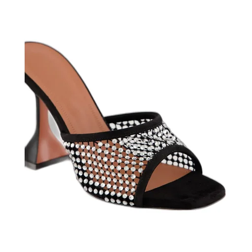 Square Toe High Heel Sandals