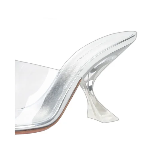 Taylor Glass Slipper 90 Pvc Mules
