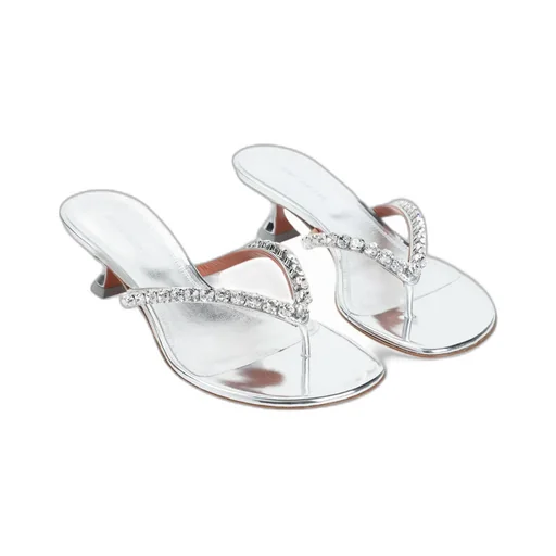 Square Toe High Heel Sandals