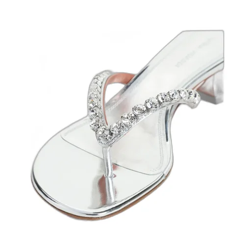 Square Toe High Heel Sandals