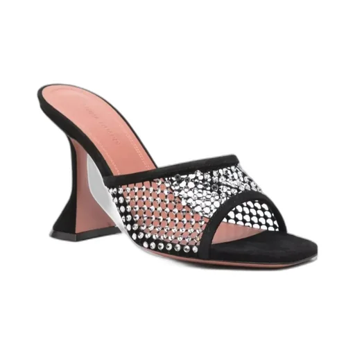 Square Toe High Heel Sandals