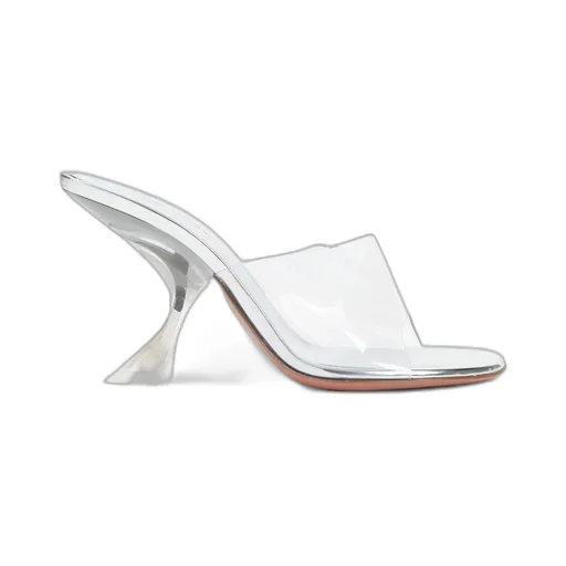 Taylor Glass Slipper 90 Pvc Mules