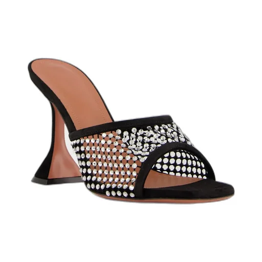 Square Toe High Heel Sandals