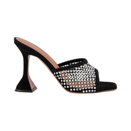 Square Toe High Heel Sandals