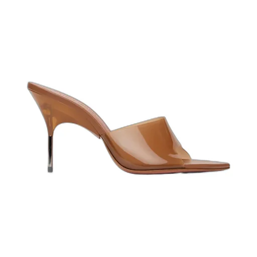 Bianca Glass Slipper 95 High Heel Sandals