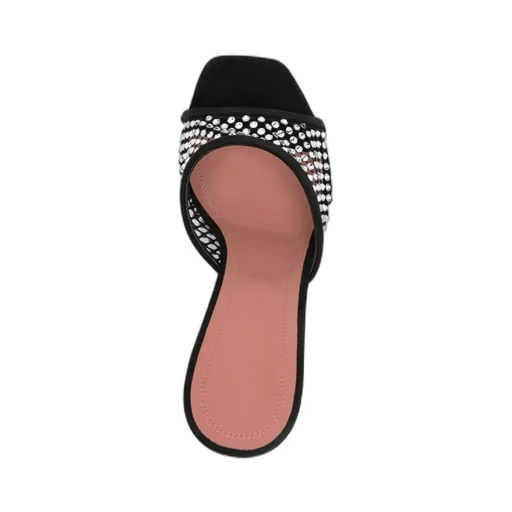 Square Toe High Heel Sandals