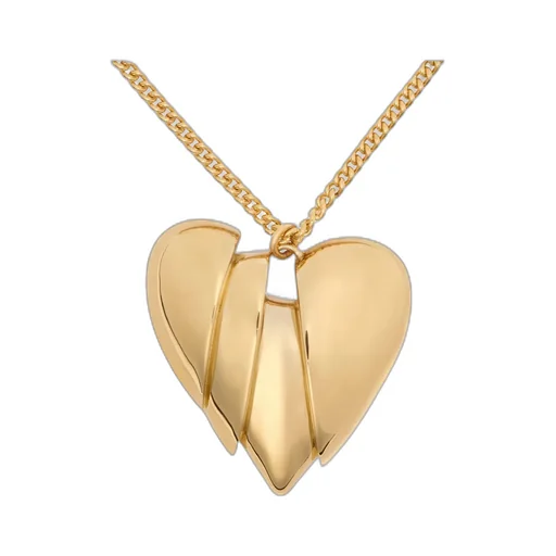Heart-Shaped Pendant Necklace