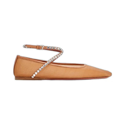 Square Toe Ballet Flats
