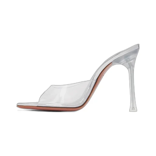 Alexa Glass Slipper Pvc Sandals