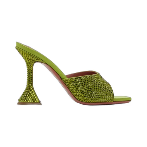 Lupita Crystal High-Heeled Sandals