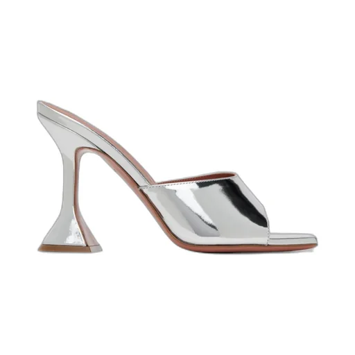 Lupita Logo High-Heeled Sandals