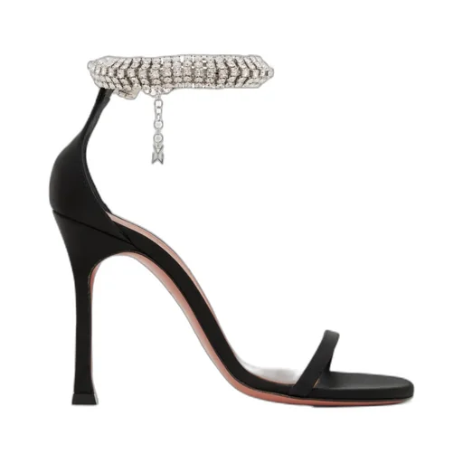 Iman Single-String High-Heeled Sandals