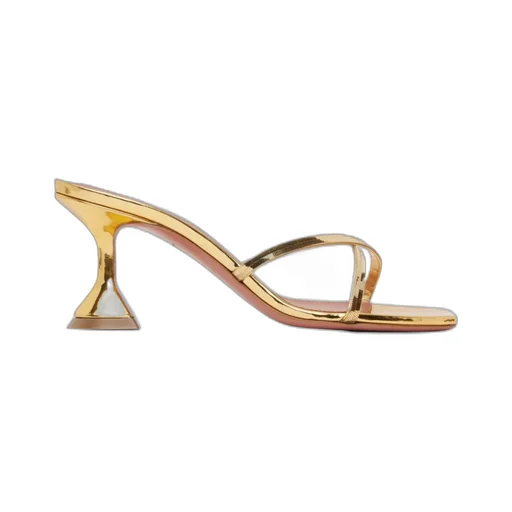 Henson Cross-Chain High-Heeled Sandals