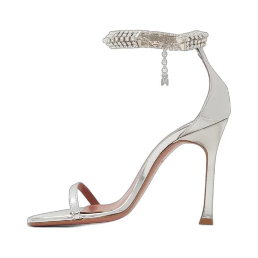 Iman Single-String High-Heeled Sandals