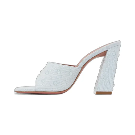 Brigitte Crystal Decal High-Heeled Sandals