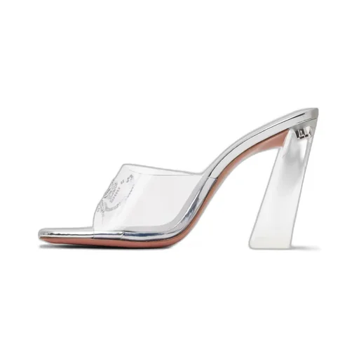 Bella Glass High-Heeled Sandals