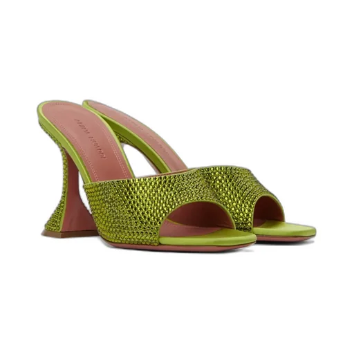 Lupita Crystal High-Heeled Sandals