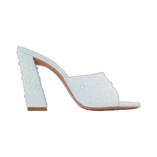 Brigitte Crystal Decal High-Heeled Sandals