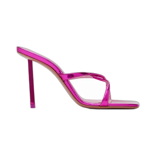 Adriana Cross-Strap High-Heeled Sandals