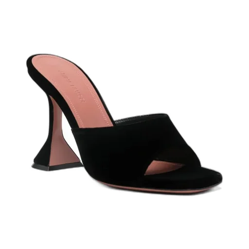 Lupita Slipper Velvet Sandals