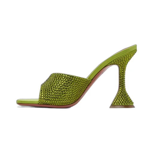 Lupita Crystal High-Heeled Sandals