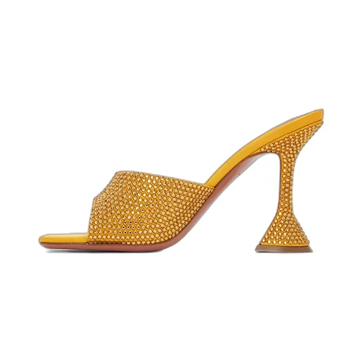 Lupita Crystal High-Heeled Sandals