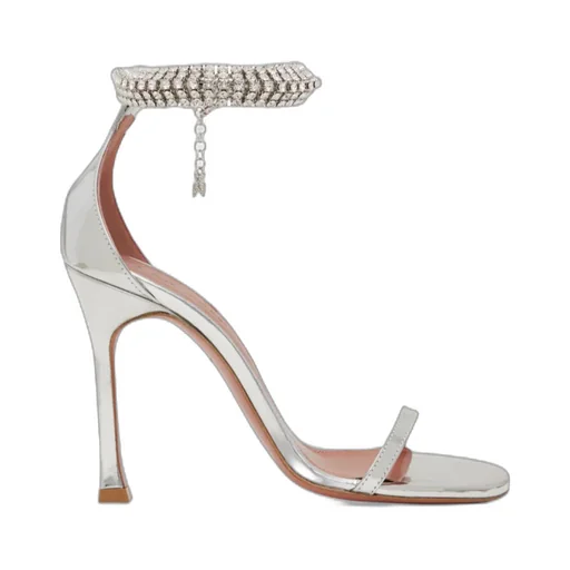 Iman Single-String High-Heeled Sandals