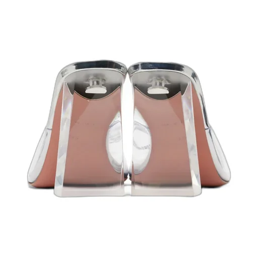 Bella Glass High-Heeled Sandals