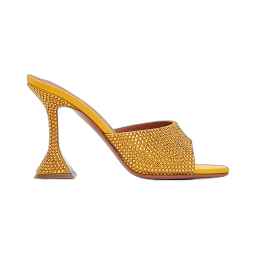 Lupita Crystal High-Heeled Sandals