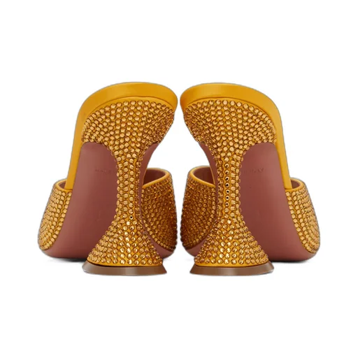 Lupita Crystal High-Heeled Sandals