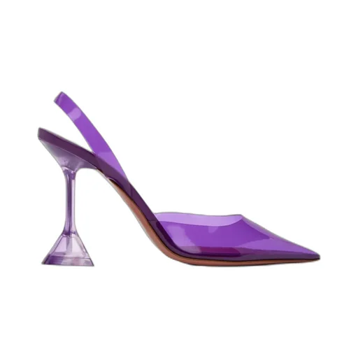 Hollie Glass Sling Pumps