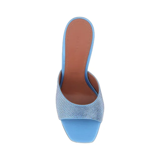 Lupita Crystal Wedge Mules