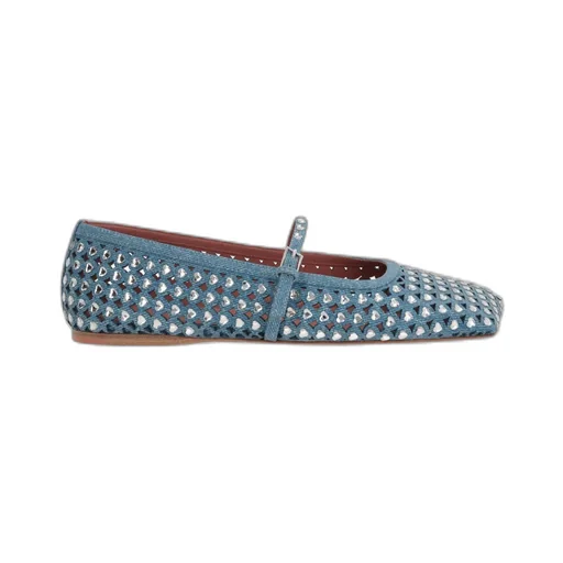 Square-Toed Ballet Flats