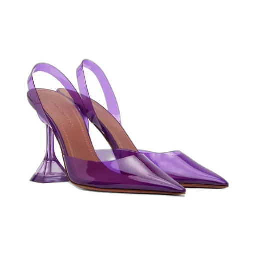 Hollie Glass Sling Pumps