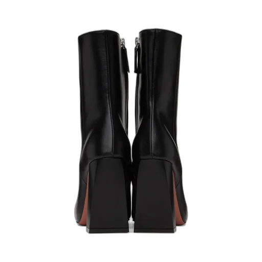 Marine Zipper Short Boots