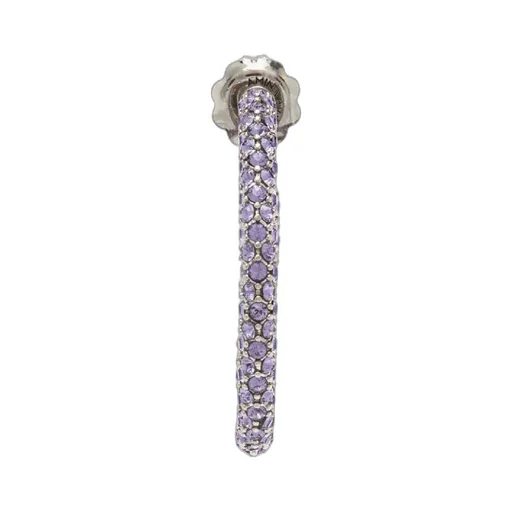 Cameron Crystal Hoop Earrings