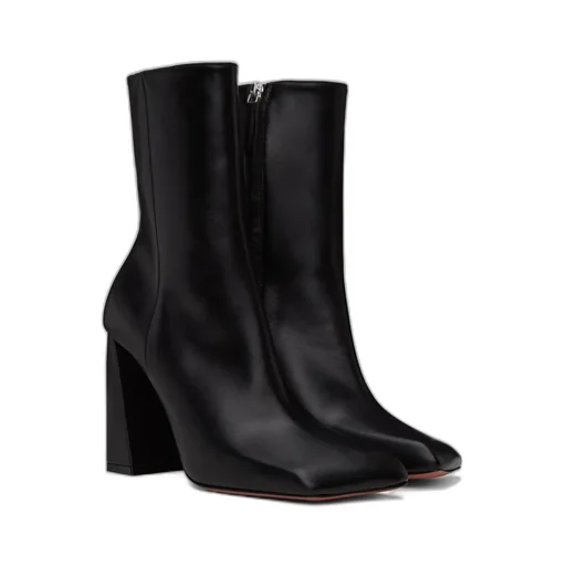 Marine Zipper Short Boots