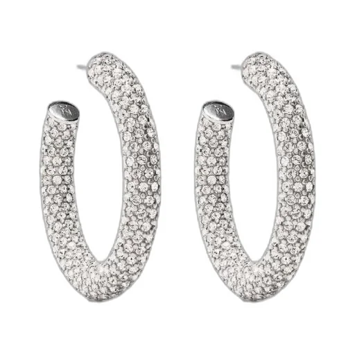 Texture Inlaid Medium Earrings
