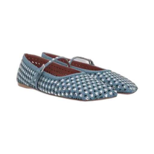Square-Toed Ballet Flats