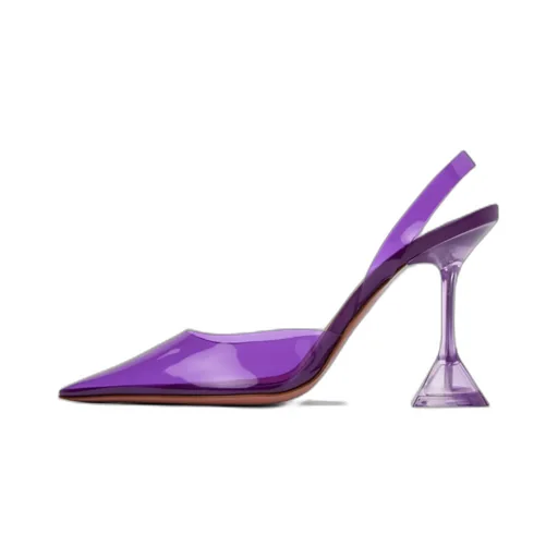 Hollie Glass Sling Pumps