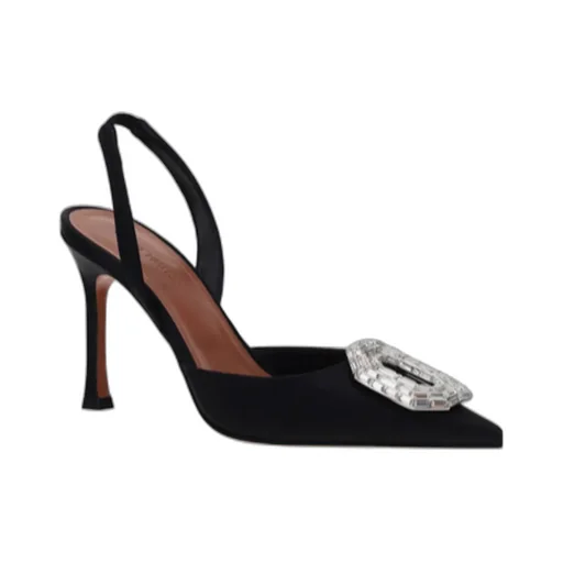 Logo Pointed High Heels