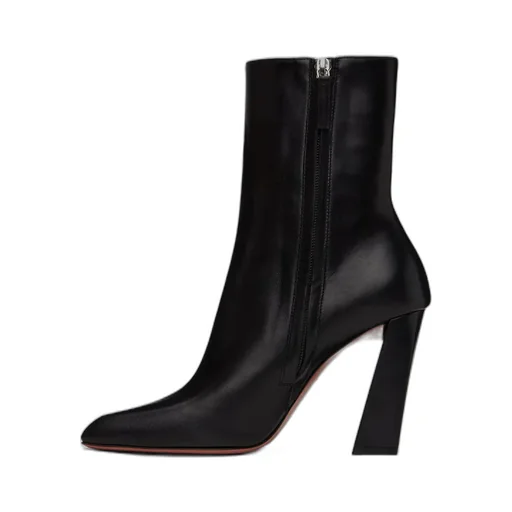 Marine Zipper Short Boots
