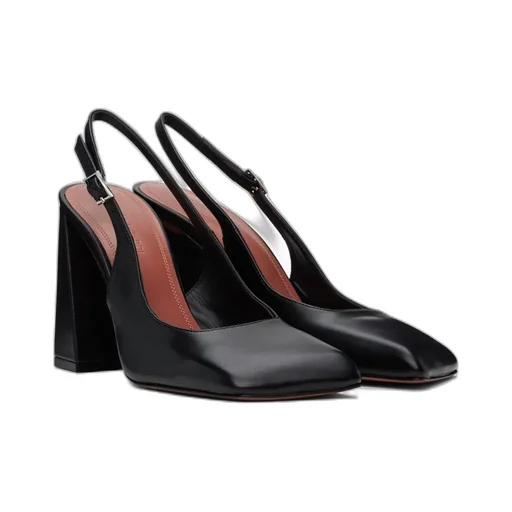 Charlotte Sling Block Nappa Slingback
