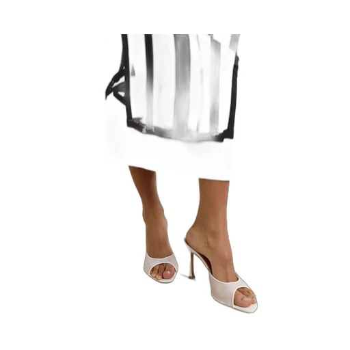 Open-Toed High-Heeled Sandals