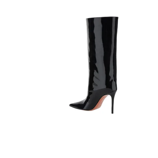 Fiona 100Mm Patent Leather Boots