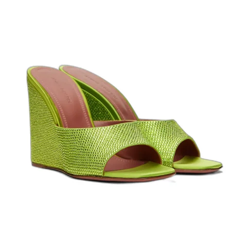Silk Satin Wedges