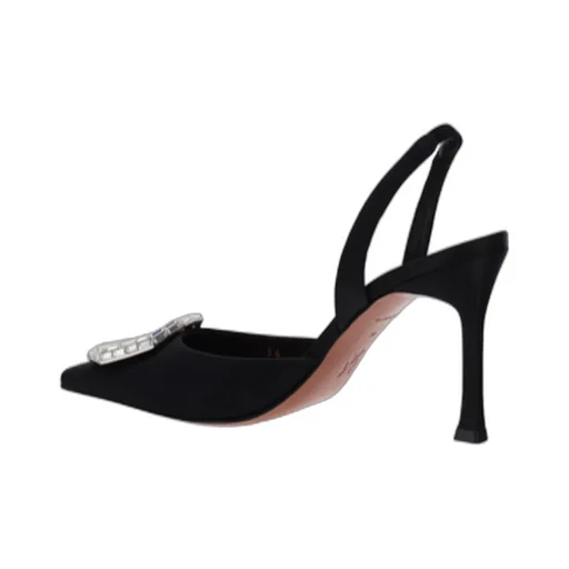 Logo Pointed High Heels